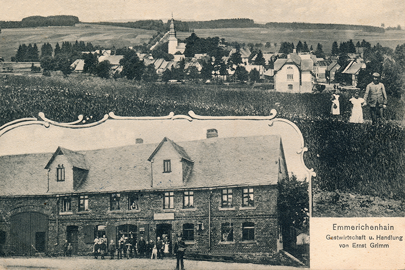Grimms Laden Karte 1911